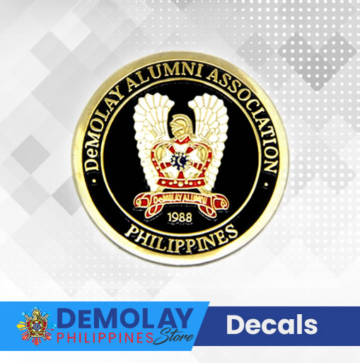 DeMOLAY ALUMNI DECAL