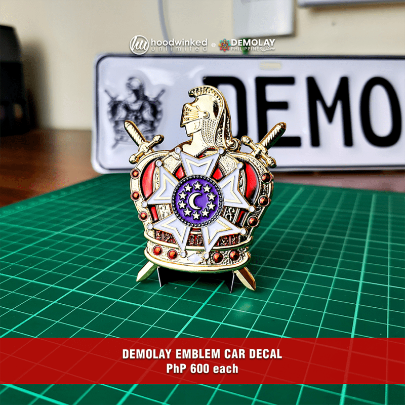 DeMolay Emblem Car Decal - DeMolay PH Store