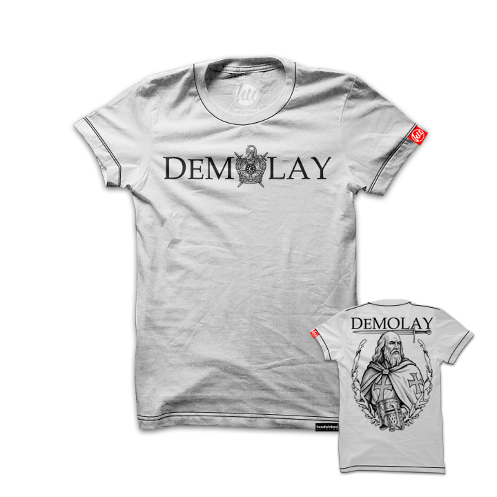DeMolay Martyred Hero Shirt (White)