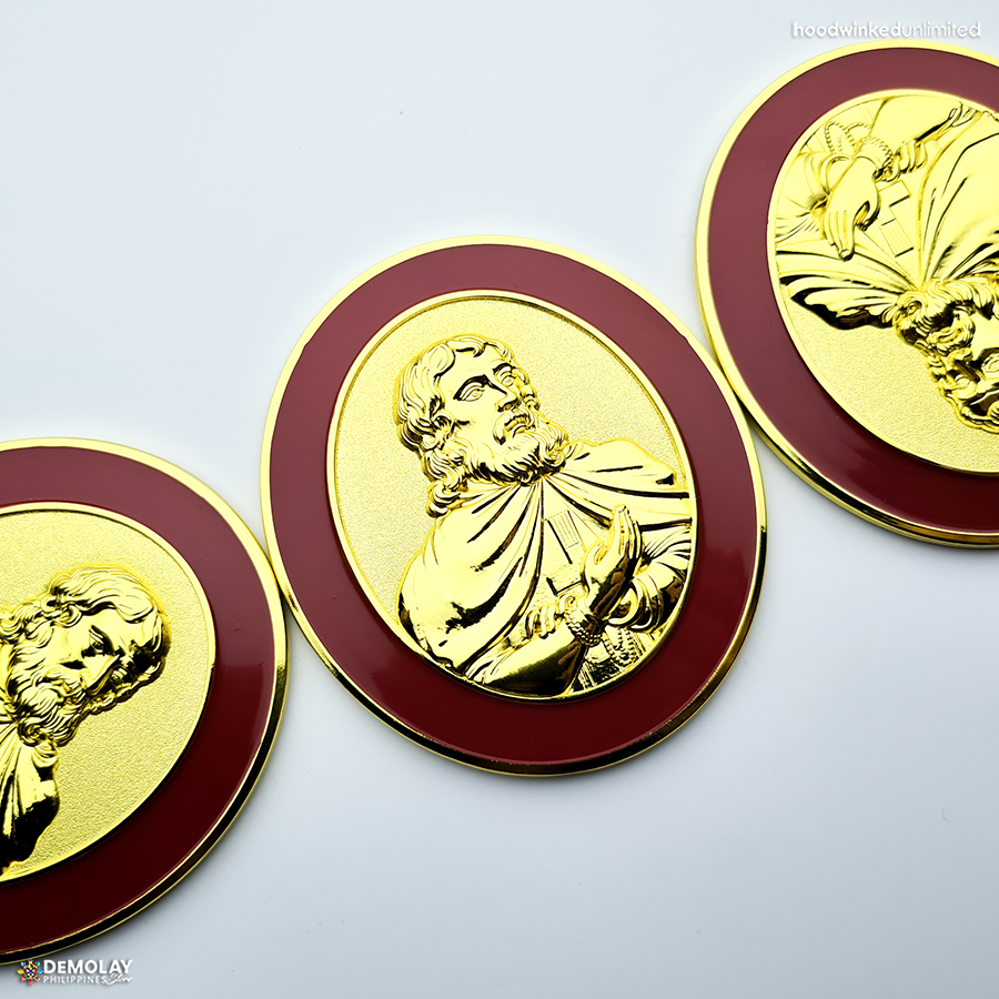 DeMolay Chevalier Car Badge