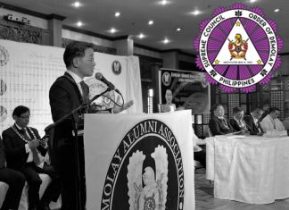 Excerpts from the speech of Grand Master Edison Abella