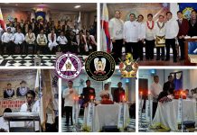 Installation of Ernesto Mangahis Chapter & Officers of Chev. Rene I. Culasino DAC No. 59