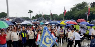 SCOD Officers and DeMolays Attend Independence Day Activities at Luneta Park and GLP