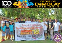 BRIGADA ESKWELA 2018 – Rinconada Oragon DeMolay Alumni Chapter No. 53, Mt. Asog Chapter, Iriga City