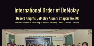 Desert Knights DeMolay Alumni Chapter No. 40, Jeddah, K.S.A.