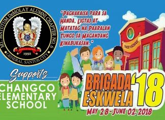 Mt. Matutum DeMolay Alumni Chapter No. 6 – Brigada Eskwela 2018