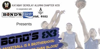 Katabay DeMolay Alumni Chapter No. 29, BONDS 3×3 Basketball