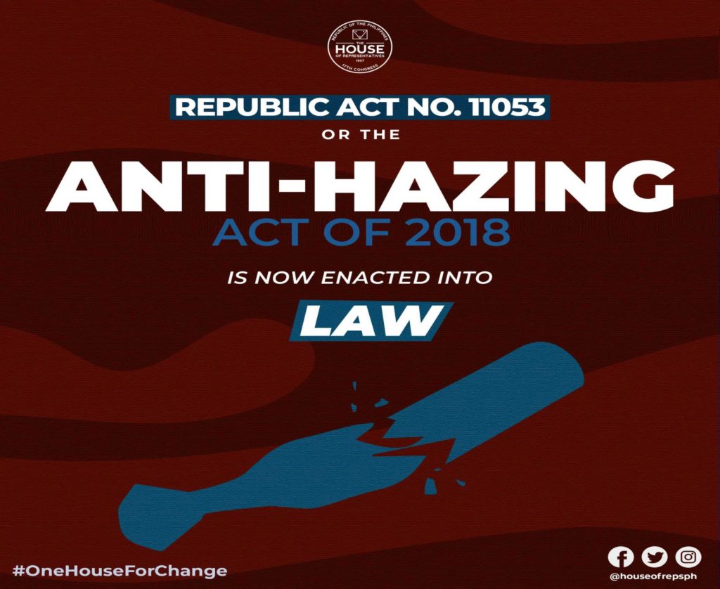 anti hazing law essay philippines