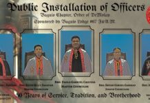 Public Installation of Baguio Chapter and Baguio Centennial DeMolay Alumni Chapter No. 20