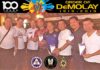 Group of Masons from Crescent Lodge Signs Up to DeMolay Crusades