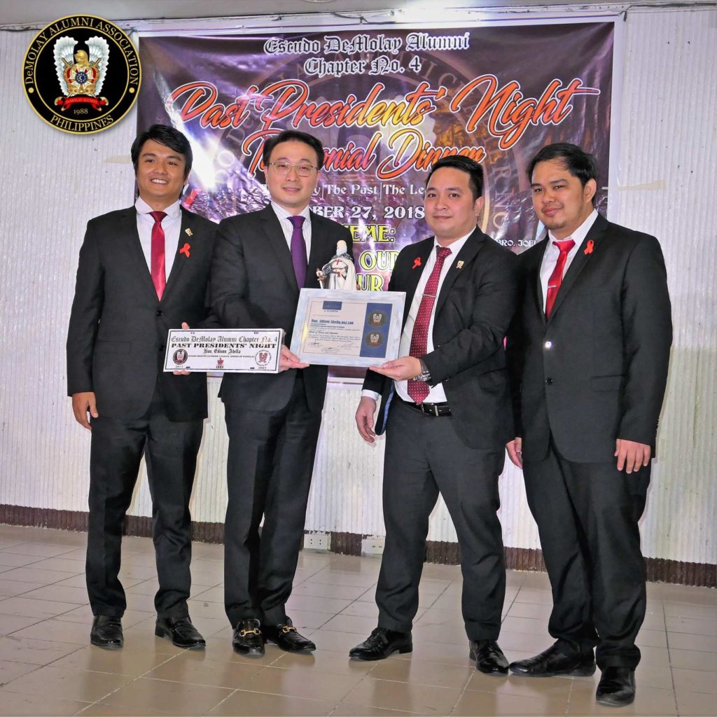 Escudo Alumni Chapter No. 4 Honors Past Presidents - Supreme Council ...