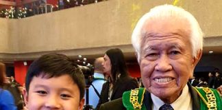 The Oldest and the Youngest DeMolays at PICC