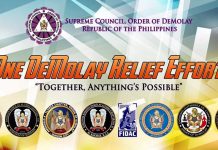 ONE DeMOLAY RELIEF EFFORT