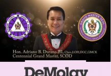 A MESSAGE FROM THE CENTENNIAL GRAND MASTER 2021