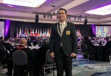 PGM Durano Installed as Grand Standard Bearer by DeMolay International