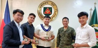 DEMOLAY NATIONAL CONGRESS PAYS COURTESY CALL TO AFP ACTING CHIEF OF STAFF