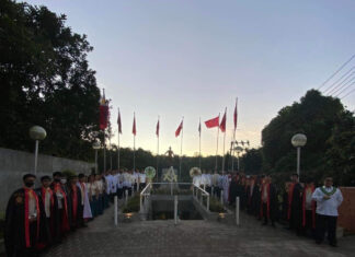 Bonifacio Shrine Wreath Laying
