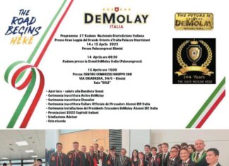 Grand Orient of Italy Welcomes DeMolay Alumni Chapters in a Spectacular Gathering
