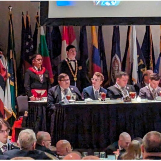 Deputy Grand Master Mendoza Appointed as DeMolay International’s Grand Standard Bearer