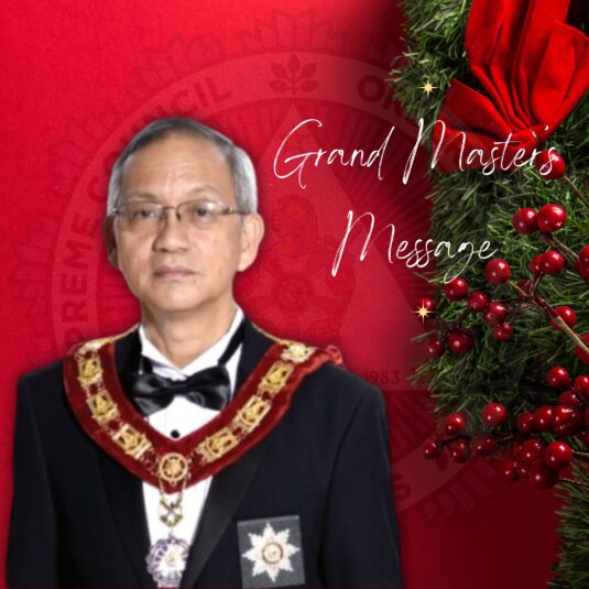 The Grand Master’s Christmas Message
