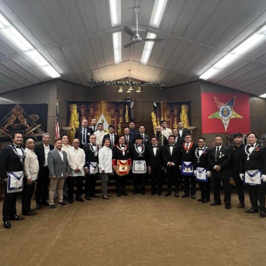 Grand Master at Pilipinas Lodge