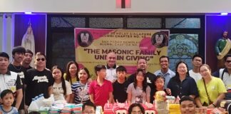 Masonic Unity Giving Event