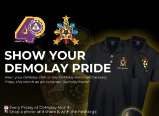 Wear Your DeMolay Pride Every Friday!