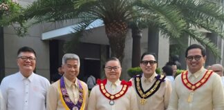 DeMolay Philippines at Grand Lodge Flag Raising