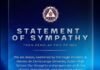 Statement of Sympathy from DeMolay Philippines